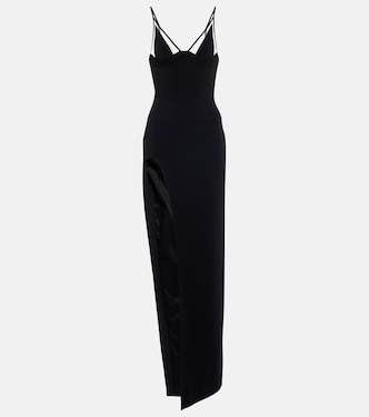 Mesh-paneled gown | David Koma