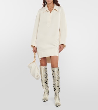 Kal wool-blend minidress | Khaite