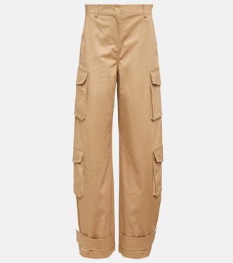Pantalon cargo ample à taille haute | Valentino