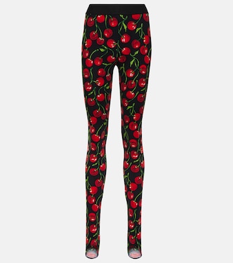 Leggings de jersey estampados | Dolce&Gabbana