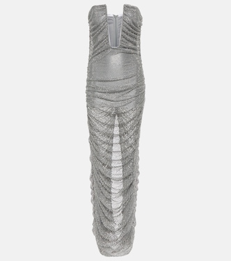 Embellished bustier mesh gown | Giuseppe di Morabito