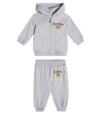 Baby - Tuta Teddy Bear in cotone | Moschino Kids