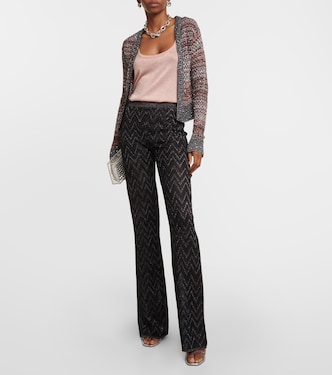 Metallic knit tank top | Missoni