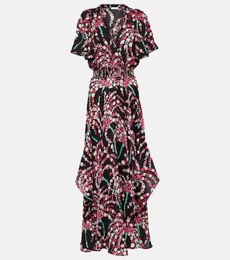 Vestido largo Mabelle estampado | Poupette St Barth