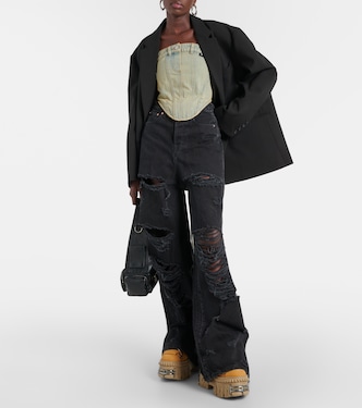 Top aus Baumwoll-Denim | Vetements