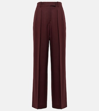 Pantaloni a gamba larga Antone in lana | The Row