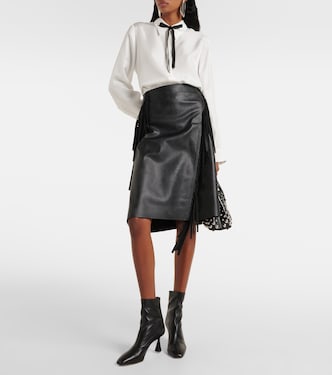 Ankle Boots Amore 75 aus Leder | Aquazzura