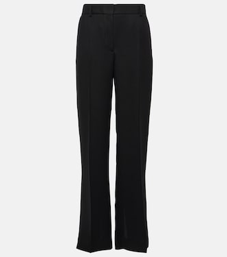 Pantalones rectos de tiro medio | Toteme
