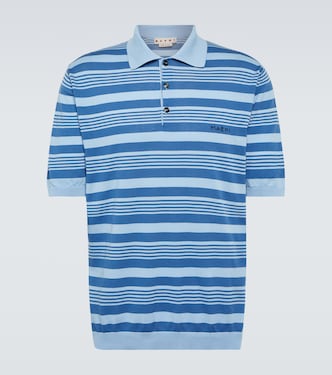 Polo rayé en coton | Marni