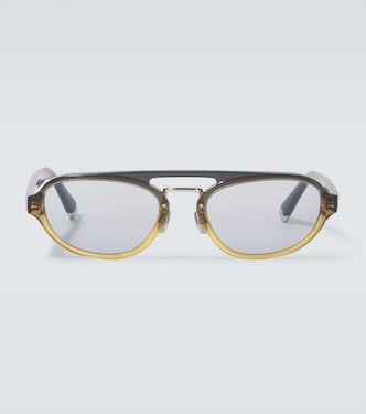 Aviator-Sonnenbrille Intarsia Rays | Brunello Cucinelli