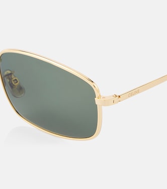 Occhiali da sole rettangolari Triomphe Rhinestone 02 | Celine Eyewear