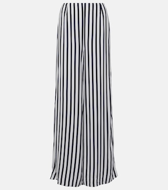 Pantaloni a gamba larga Luke a righe | Staud