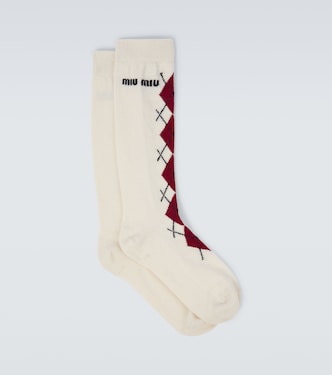Socken aus Wolle und Kaschmir | Miu Miu