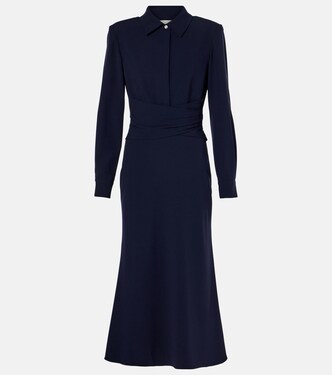 Robe midi en satin | Roland Mouret