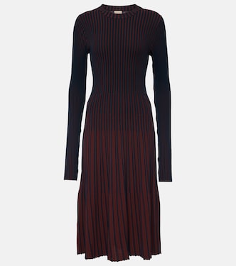 Abito midi in maglia a coste | Tod's