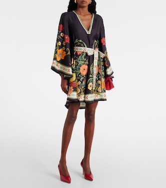 Kaftan Mini Magnifico aus Seide | La DoubleJ