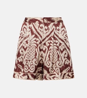 Bedruckte Shorts Isabelle | Poupette St Barth