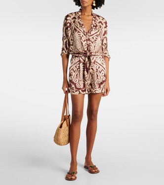 Isabelle printed shorts | Poupette St Barth