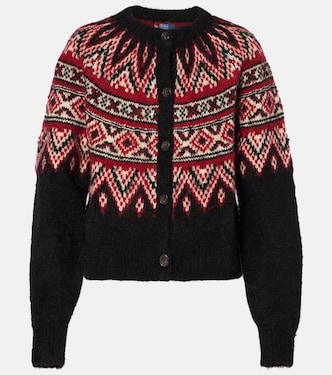 Fair Isle alpaca and wool-blend cardigan | Polo Ralph Lauren