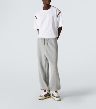 Camiseta en jersey de algodón bordada | Gucci