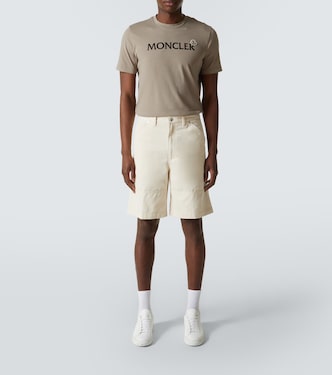 Shorts in twill di cotone | Moncler