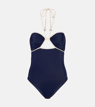 Sea Salt cutout swimsuit | Johanna Ortiz