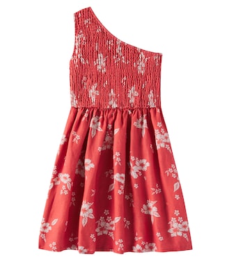 Bedrucktes Kleid Nauplia aus Leinen | The New Society