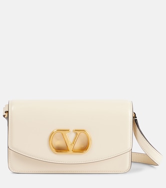 Vain VLogo leather clutch | Valentino Garavani