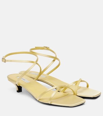 Sandalen aus Satin | Toteme