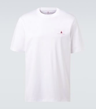 T-Shirt aus Baumwoll-Jersey | Brunello Cucinelli