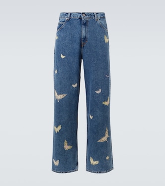 Bestickte Straight Jeans Vast Cut | Our Legacy