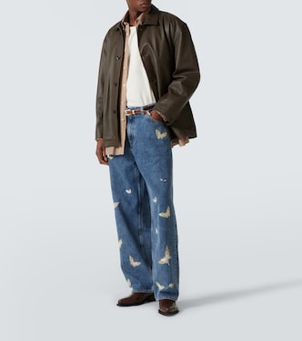 Jeans regular Vast Cut con ricamo | Our Legacy
