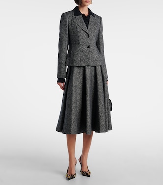 Chaqueta en mezcla de lana | Dolce&Gabbana
