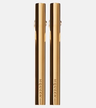 Logo drop earrings  | McQueen