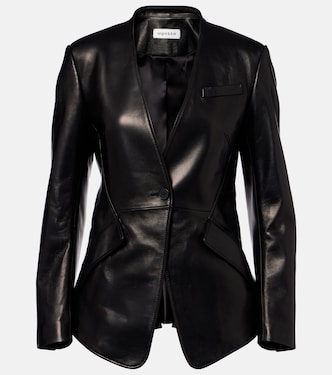 Blazer de piel | McQueen
