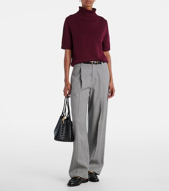 Ribbed-knit wool and cashmere sweater | Jardin des Orangers