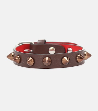 Armband Loubilink aus Leder | Christian Louboutin