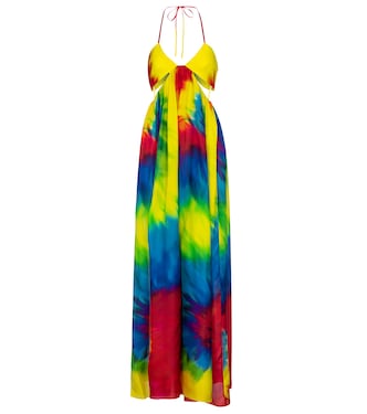 Mono de seda tie-dye | Alexandre Vauthier