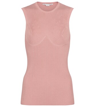 Cotton-blend tank top | Stella McCartney