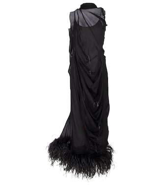 Robe aus einem Seidengemisch | Maison Margiela