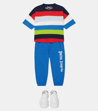 Logo cotton sweatpants | Palm Angels Kids