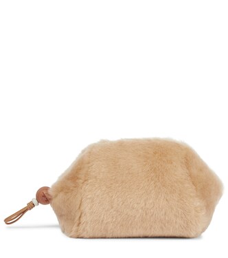 Puffy Pouch shearling clutch | Loro Piana