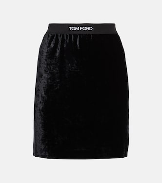 Velvet miniskirt | Tom Ford