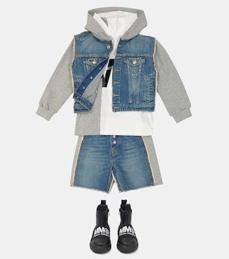 Botines de piel con logo | MM6 Maison Margiela Kids