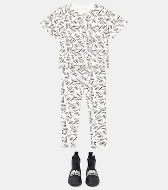 Leggings in misto cotone | MM6 Maison Margiela Kids
