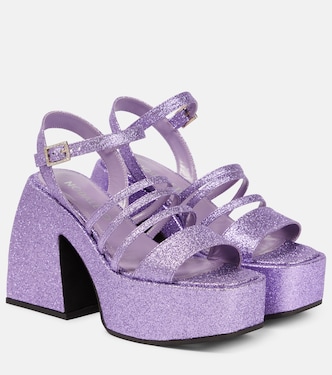 Bulla Chibi glitter platform sandals | Nodaleto