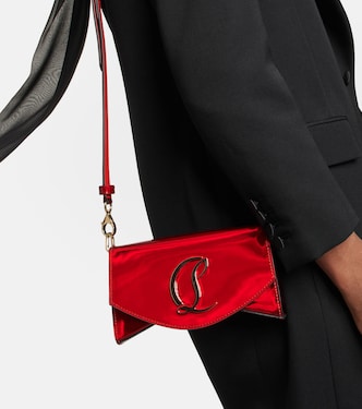 Borsa a spalla in vernice Loubi54 | Christian Louboutin