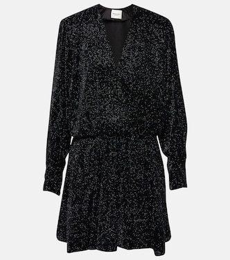 Alexane glitter velvet minidress | Marant Etoile