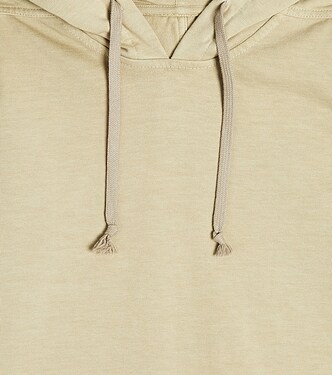 Felpa in jersey di cotone con cappuccio | Rick Owens Kids