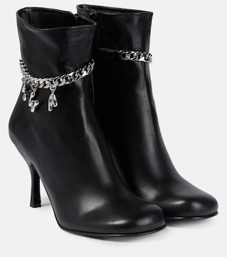 Bottines en cuir à ornements | JW Anderson
